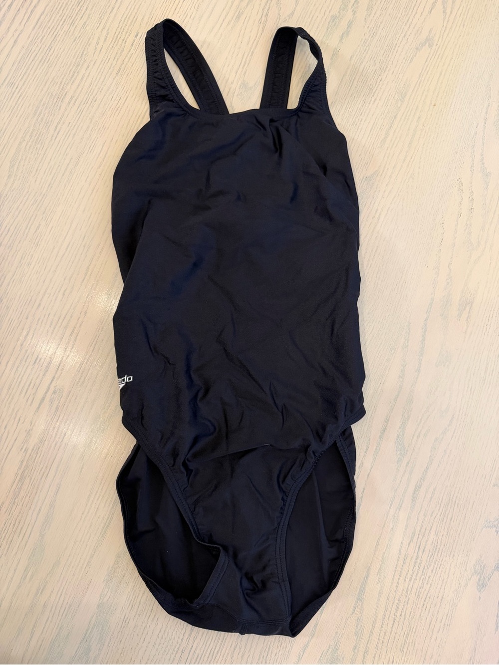 Speedo Black Training One-Piece Swimsuit